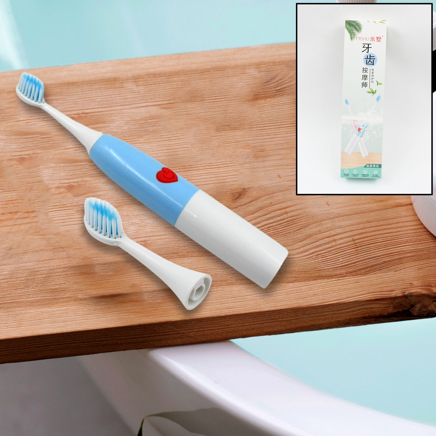 Electric Toothbrushbattery Operate For Home Travelling Use(1 Pc)