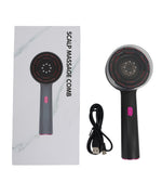 Load image into Gallery viewer, Rechargeable Scalp Massage Comb – Infrared Light, Fluid Guide, USB-C
