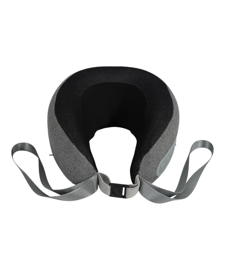 Memory Foam Neck Pillow Massager - Rechargeable with Hot Compress