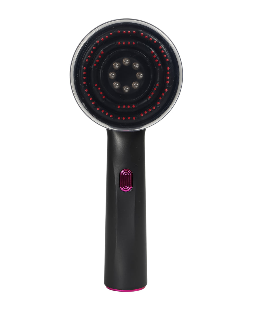 Rechargeable Scalp Massage Comb – Infrared Light, Fluid Guide, USB-C