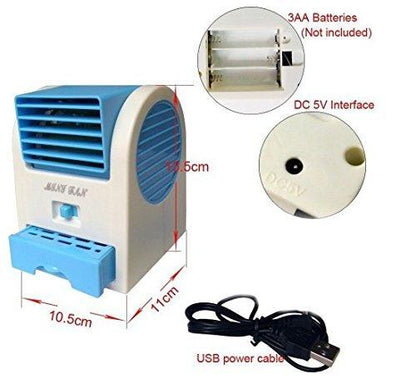 Dual Bladeless Mini Air Conditioner