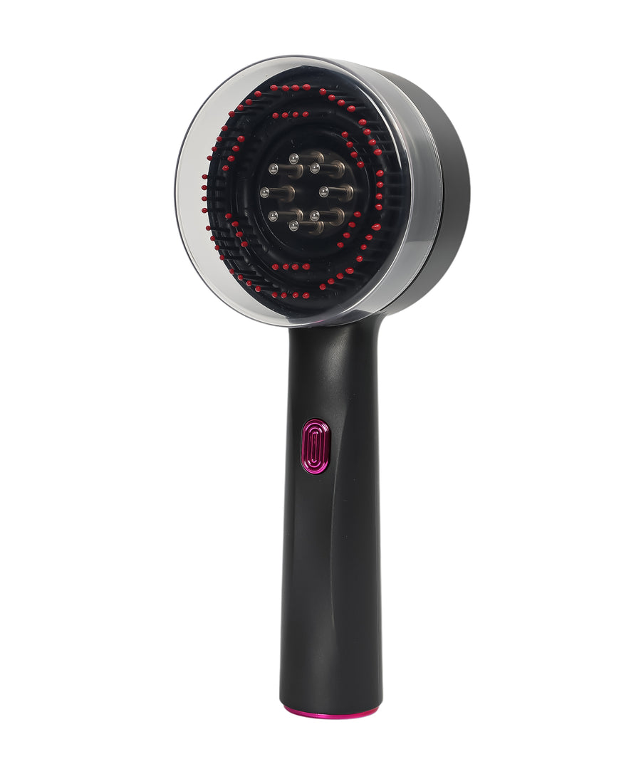 Rechargeable Scalp Massage Comb – Infrared Light, Fluid Guide, USB-C