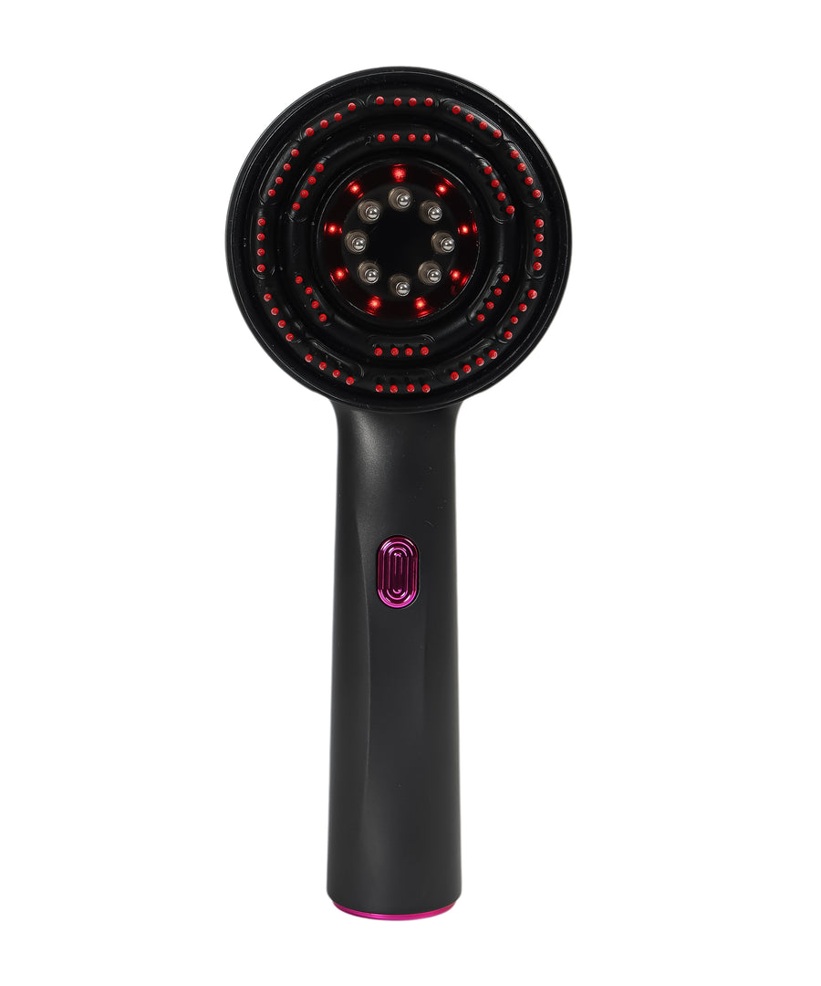 Rechargeable Scalp Massage Comb – Infrared Light, Fluid Guide, USB-C