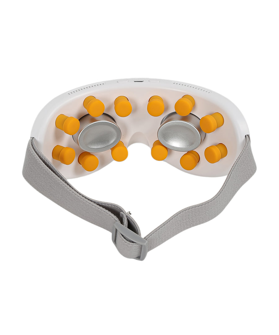 Smart Eye Massager - Cold and Heat Therapy, Music, 1200mAh Rechargeable