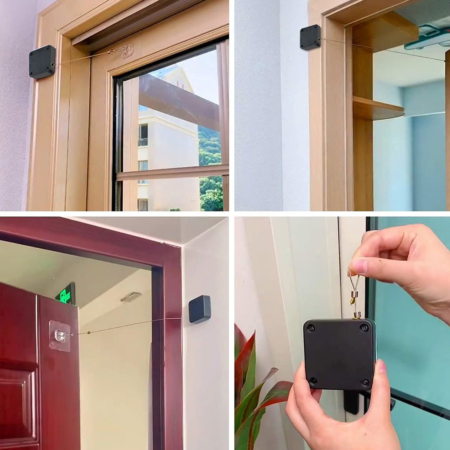 Punch-free Automatic Sensor Door Closer