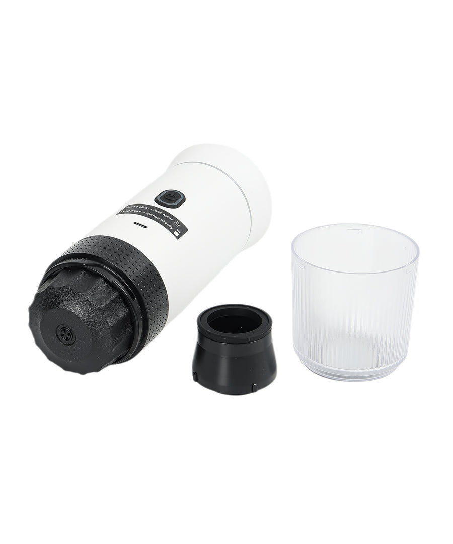 3-in-1 Portable Espresso Maker – Capsule & Ground Coffee, Hot and Cold Brew