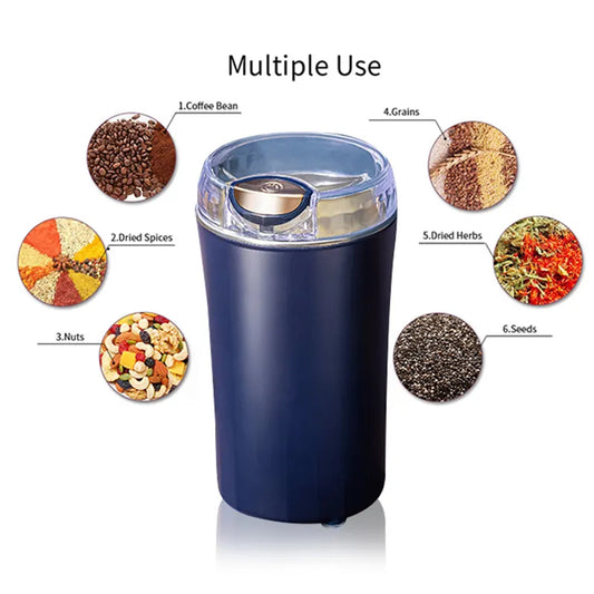 Mini Mixer Small Blander Power Full Mini Grinder Electric Coffee Bean Grinder Grinder Machine Portable Grinder For Home And Office.