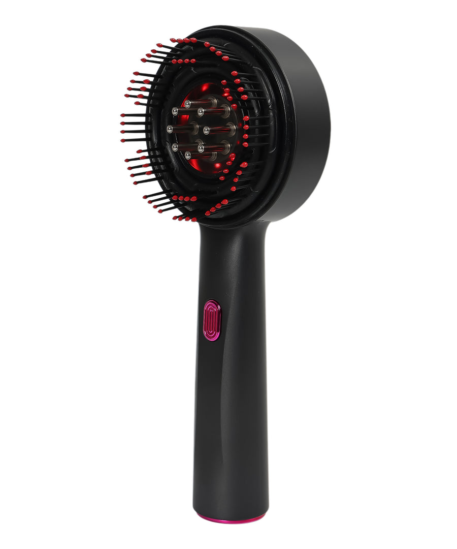 Rechargeable Scalp Massage Comb – Infrared Light, Fluid Guide, USB-C