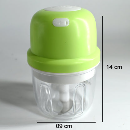 Portable Usb Rechargeable Electric Chopper Fruit Vegetable Onion Chopper Garlic Chopper