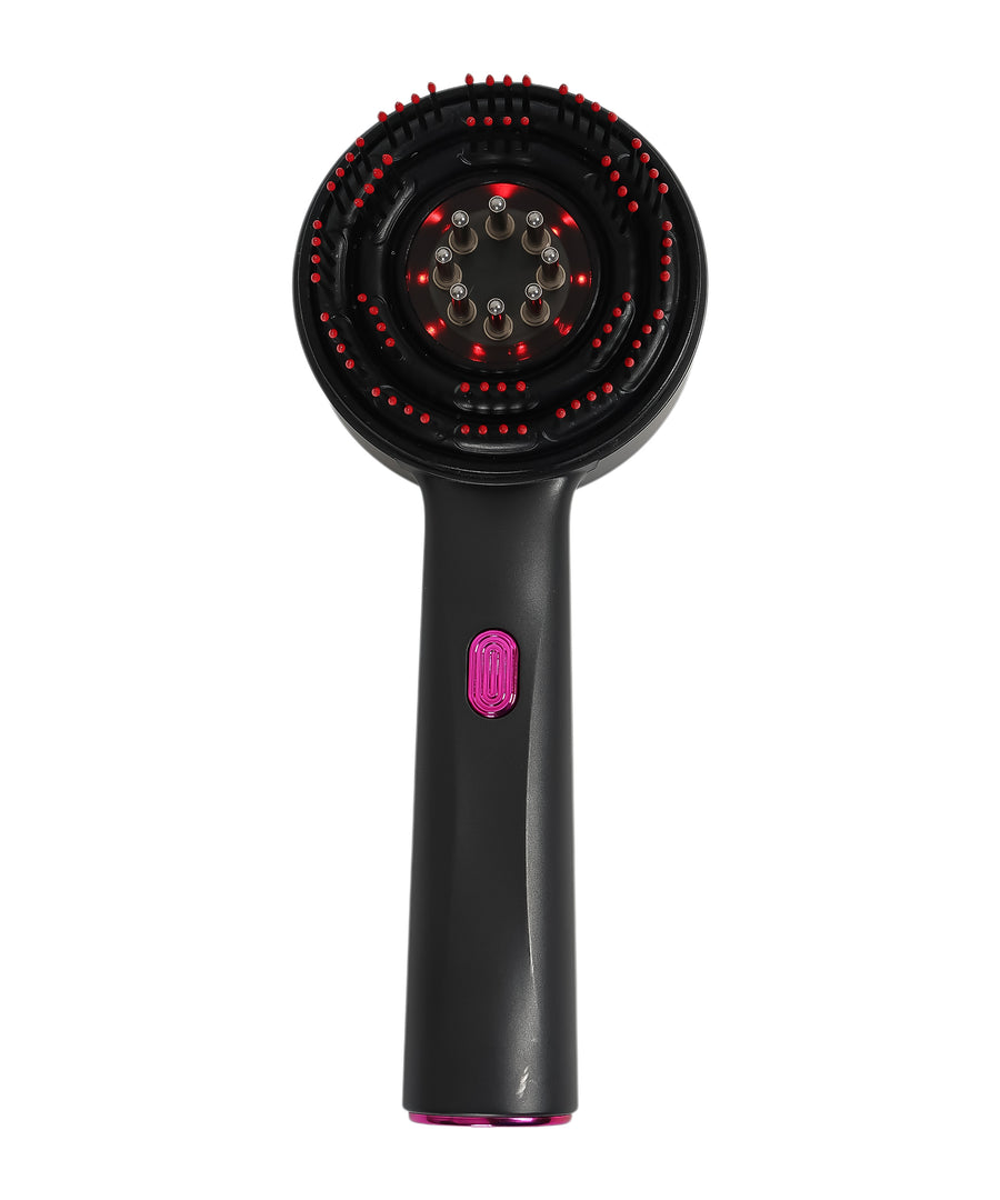 Rechargeable Scalp Massage Comb – Infrared Light, Fluid Guide, USB-C