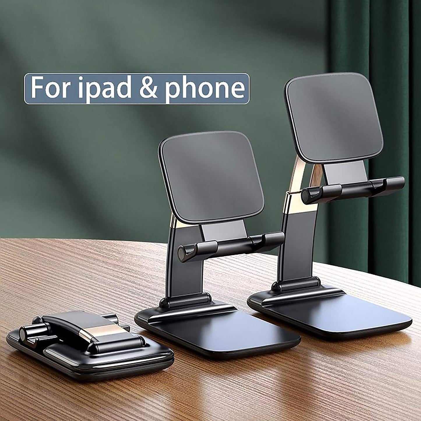 Phone Holder For Table Foldable Universal Mobile Stand For Desk