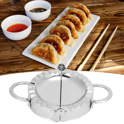 Dumpling Mold Never Rusty Strong Convenient Stainless Steel Dumpling Maker Durable For Home (1 Pc)