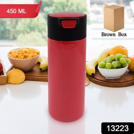 Insulated Vacuum Stainless Steel Water Bottle (450 Ml)