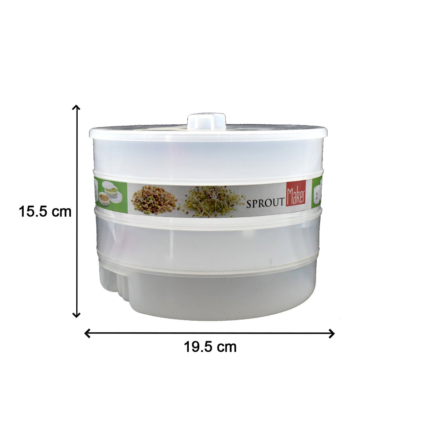 Sprout Maker 4 Layer Used In All Kinds Of Household And Kitchen Purposes For Making And Blending Of Juices And Beverages Etc.