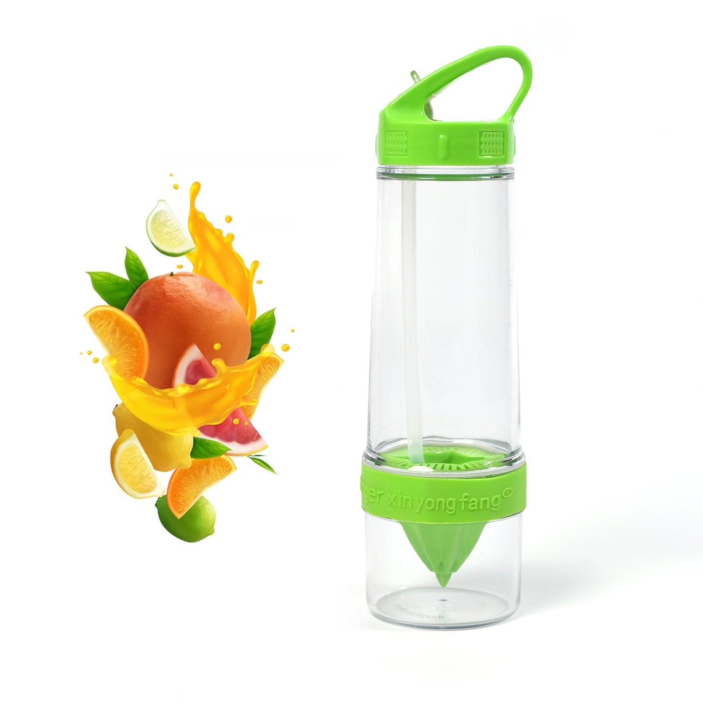 Citrus Zinger Sports Bottle With Juice Maker Infuser Bottle