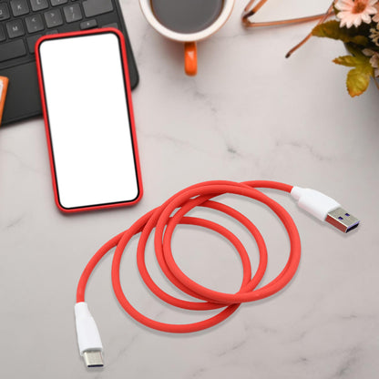 Unique Type C Dash Charging Usb Data Cable  Fast Charging Cable  Data Transfer Cable For All C Type Mobile Use