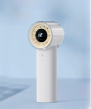 Handheld High-Speed Fan, 100 Speeds, Digital Display, USB-C, Model HX-F369