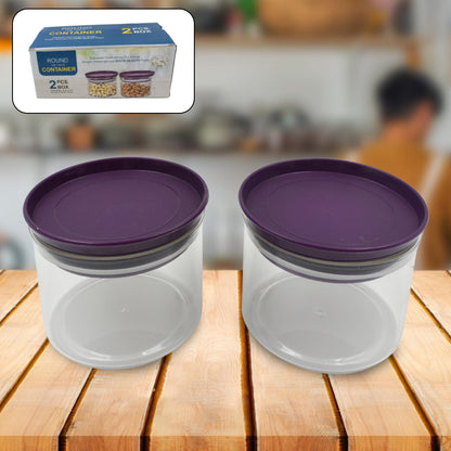 Air Tight  Unbreakable Kitchen Jar Set Food Storage Containers For Dry Fruits Spices Snacks Pulses