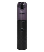 Load image into Gallery viewer, Handheld HEPA vacuum cleaner with dustbin open showing transparent collection chamber and USB-C charging port

