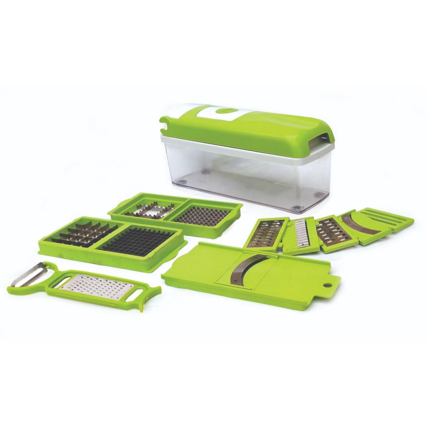 Plastic 13-in-1 Manual Vegetable Graterchipser And Slicer