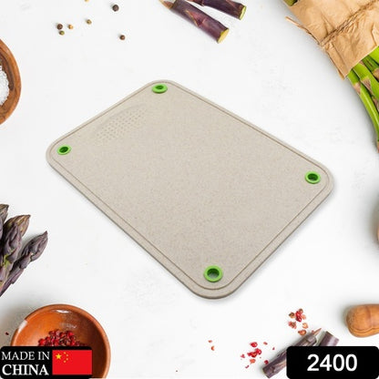 Kitchen Chopping Board Household Double-sided Cutting Board Knife Board Vegetable Cutting And Fruit Multi-purpose Plastic Sticky Board Cutting Board