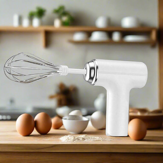 Wireless Hand Mixer Charging Handheld  2pc Portable Whisk Mini High Power Beater Baking Hand Held Mixer Portable Kitchen Blender.