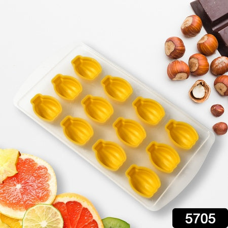 Silicone Mold Ice Cube Tray Creative Sweet Multi Type Ice Tray Buckets Ice Cube Trays Multi Fruit Shape Ice Tray (1 Pc)