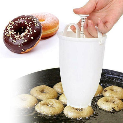 Meduwada Maker Mini Donut Maker Dispenser Plastic ( 1 Pc )