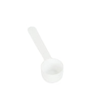 White Measuring spoon given with 3 in 1 portable espresso machine
