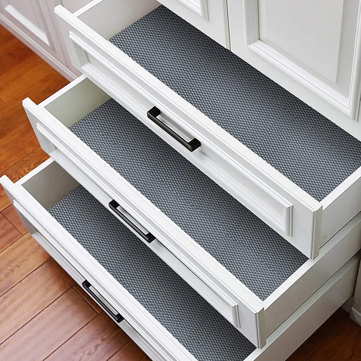 Multipurpose Anti-slip Bathroom Kitchen Cabinet Drawer Shelf Mat Liner Sheets Roll Fridge Mat Table Mat Anti-slip Super Strong Placement Mat For Fridge Bathroom Kitchen Drawer Shelf Liner (45cmx5m)