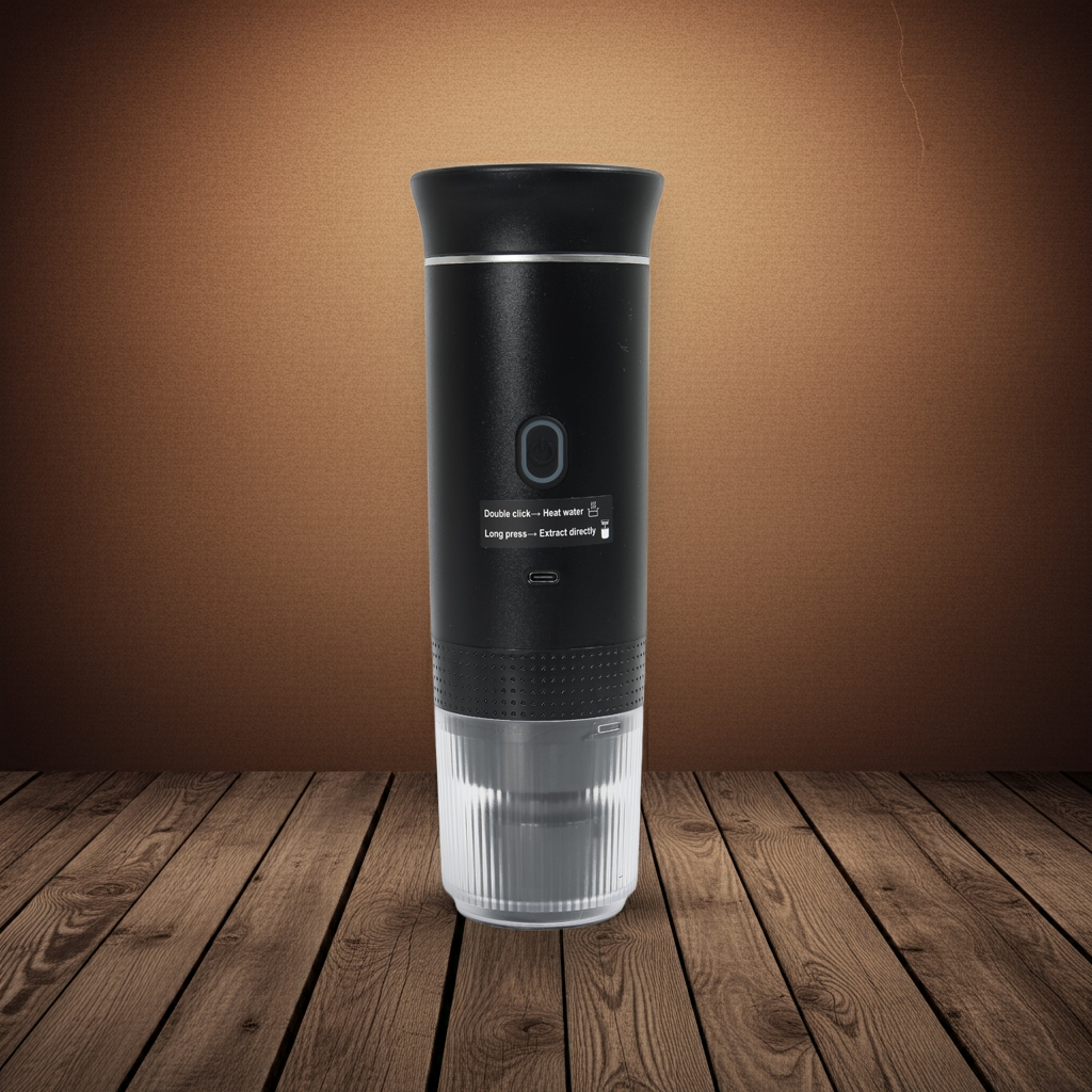 3-in-1 Portable Espresso Maker – Capsule & Ground Coffee, Hot and Cold Brew