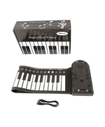 Load image into Gallery viewer, 49-Key Hand Roll Piano for Beginners - Portable Silicone Flexible Keyboard
