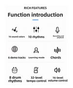 Load image into Gallery viewer, 49-Key Hand Roll Piano for Beginners - Portable Silicone Flexible Keyboard
