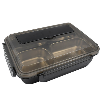 4 Compartment Insulated Lunch Box Stainless Steel Tiffin Box For Boys Girls School  Office Men For Microwave  Dishwasher  Freezer Safe Adult Children Food Container (1 Pc)