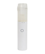Load image into Gallery viewer, White cylindrical vacuum cleaner with a light on a white background
