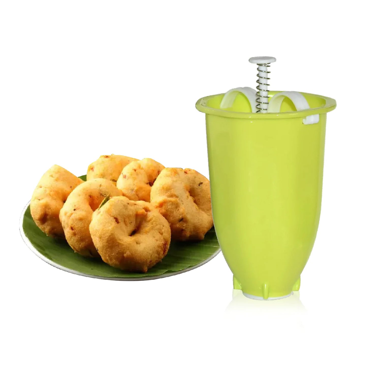 Meduwada Maker Mini Donut Maker Dispenser Plastic ( 1 Pc )