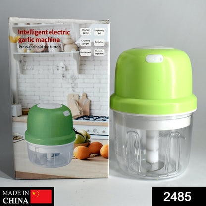 Portable Usb Rechargeable Electric Chopper Fruit Vegetable Onion Chopper Garlic Chopper