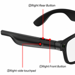 Load image into Gallery viewer, Smart Camera AI Sunglasses – 1080p HD, 5MP Camera, Polarized Lens