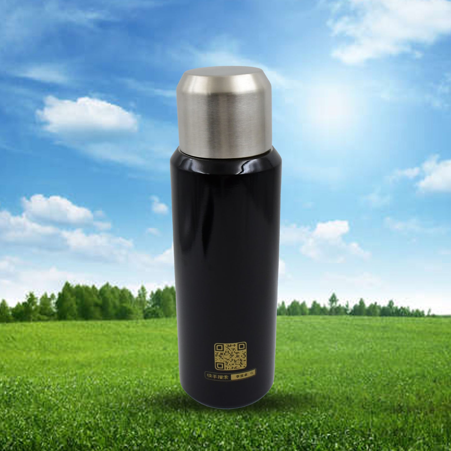 Double Walled Insulated Hot And Cold Water  Tea  Coffee Thermal Bottles (600 Ml)