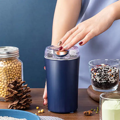 Mini Mixer Small Blander Power Full Mini Grinder Electric Coffee Bean Grinder Grinder Machine Portable Grinder For Home And Office.