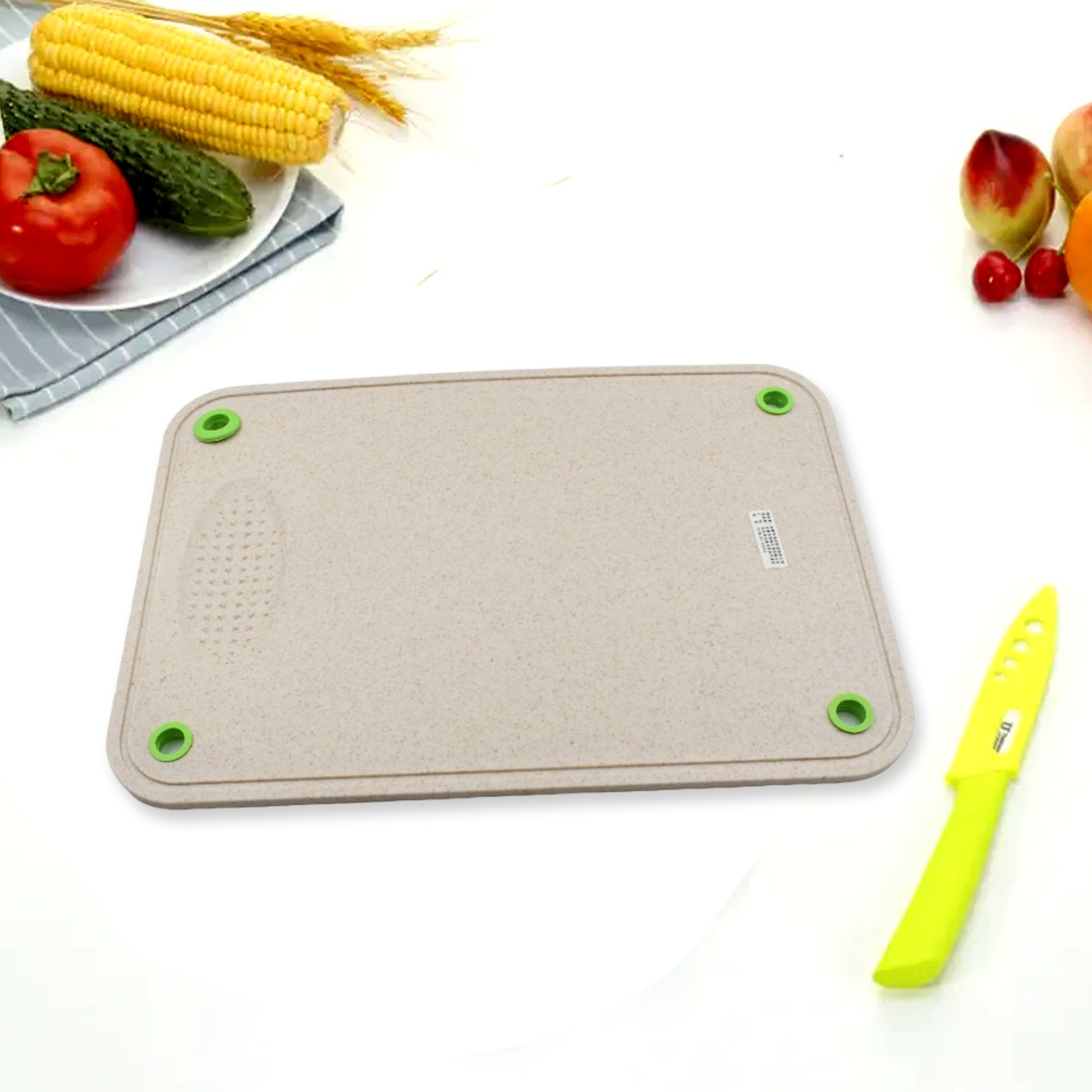 Kitchen Chopping Board Household Double-sided Cutting Board Knife Board Vegetable Cutting And Fruit Multi-purpose Plastic Sticky Board Cutting Board