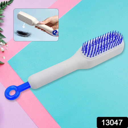 Self-cleaning Hairbrush Self-cleaning Anti-static Detangling Massage Comb One-pull Clean Scalable Rotate Lifting Self Cleaning Hairbrush Hair Styling Tools