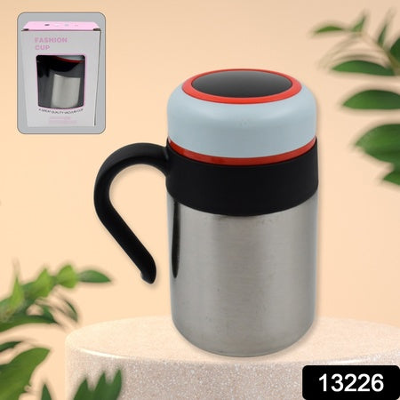 Stainless Steel Mug  Bottle Vacuum Insulated Cup With Handle  Small Cup (420 Ml)