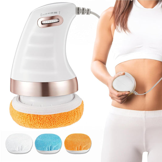 Body Massager Shaping Machine  Body Sculpting Massager With 3 Washable Pads Adjustable Speeds  Electric Handheld Massager For Belly Waist Legs Arms Butt (1 Pc)