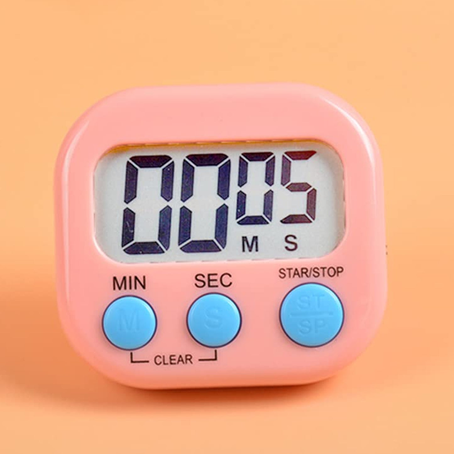 Digital Kitchen Timer Clear Big Digits 0-99 Min For Cooking Office Clock