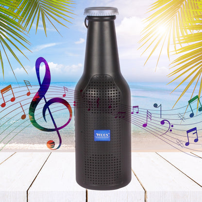 Bottle Shape Bluetooth Speaker And Weatherproof Enhanced Wireless Usb Rechargeable Calling  Fm  Aux  Usb  Sd Card Support Portable Bluetooth Speaker With Rich Deep Bass