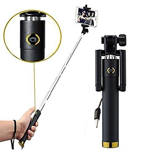 Selfie Sticks Box With Aux Wire For All Smart Phones